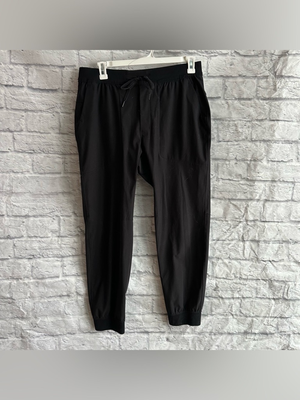 PREOWNED MENS LULULEMON BLACK JOGGERS SWEATPANTS SIZE XL